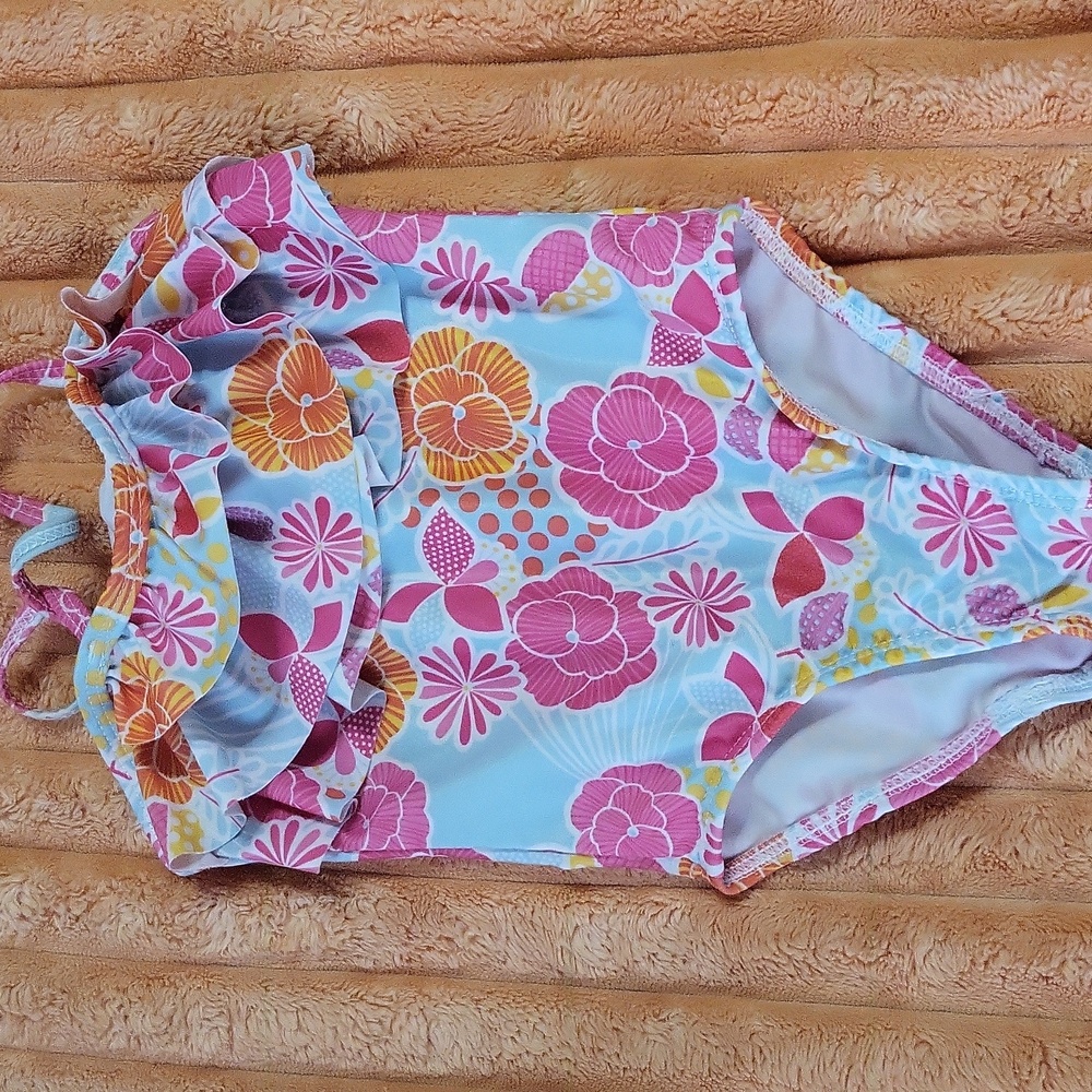 🌞 Floral Swimsuit 2T